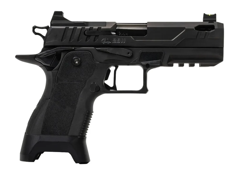 Oa Defense 2311 Pro w/Plus Kit Compact Frame 9mm Luger 17+1 4.25" Black DLC Black Steel Optic Ready/Serrated Slide, Black Aluminum Frame w/Picatinny Rail, Black Polymer Grip, Ambidextrous