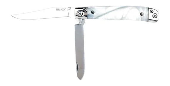 RUKO RUK0185WP 420A TRAPPER WHT PEARL FOLDING