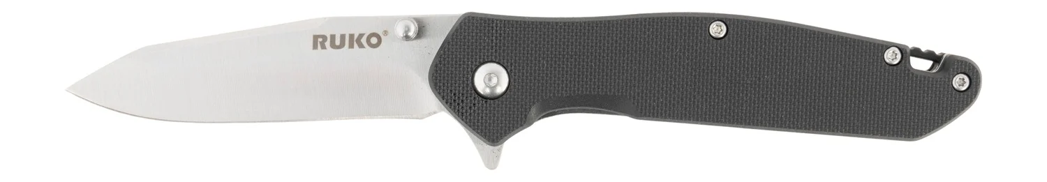 RUKO RUK0187BK 420A 3.25"TACT BLK GFR FOLDING