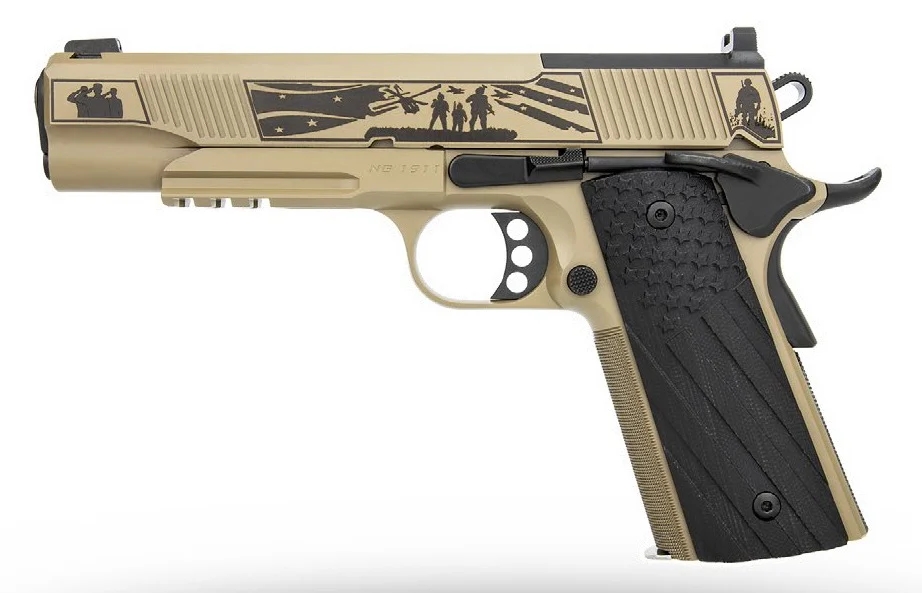 Kimber Mfg, Inc 3700897 Next Gen 45 ACP 7+1 5" Stainless Deep Crown Barrel, Stainless Stainless Steel Engraved/Optic Ready/Serrated Slide, Satin Stainless Steel Frame w/Beavertail, Black Walnut w/G10