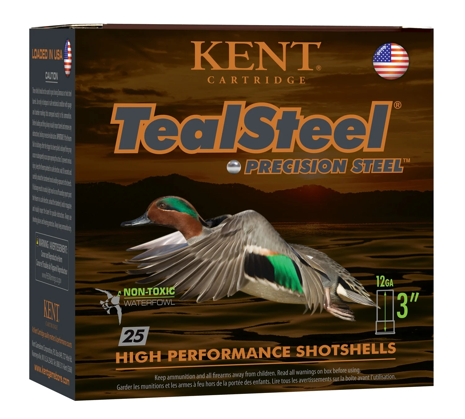 KENT KTS12365 TEALSTL 12 2.75 5 25/10