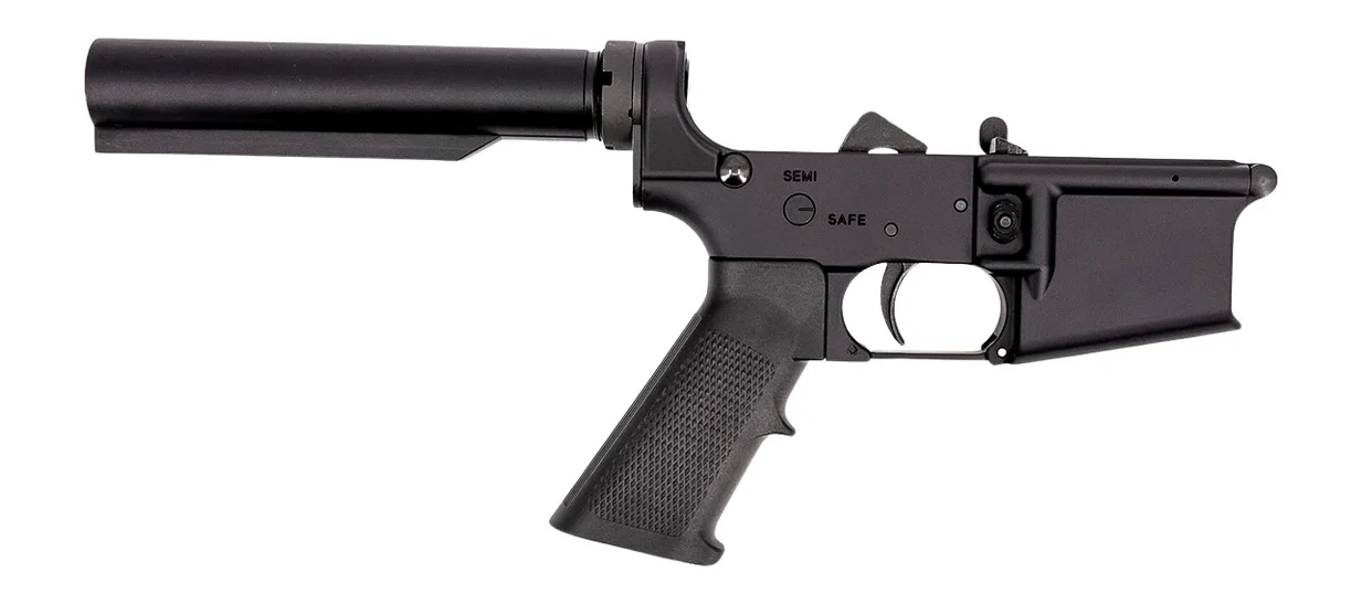 Andro Corp Industries ACI15LBP ACI-15 Partial M4 Lower Multi Aluminum Black Anodized AR-15