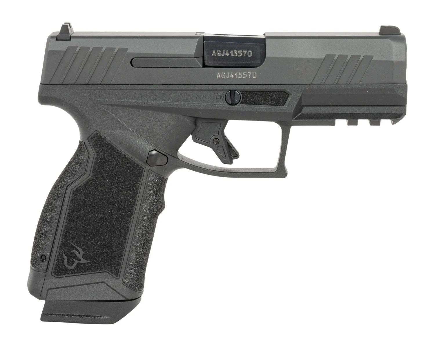 Taurus 1-GX4CR941-5X10 GX4 Carry Compact 9mm Luger 15+1 3.70" Satin Black DLC Barrel, Black Gas Nitride Alloy Steel Serrated Slide, Matte Black Stainless Steel Frame w/Picatinny Rail, Interchangeable