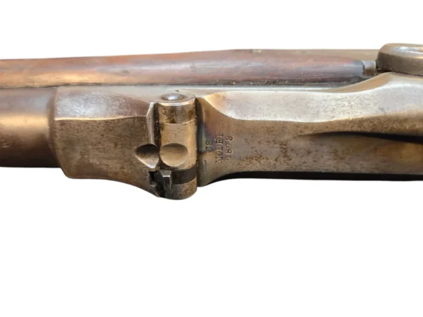 Springfield 1878 Trapdoor Top View Close Up