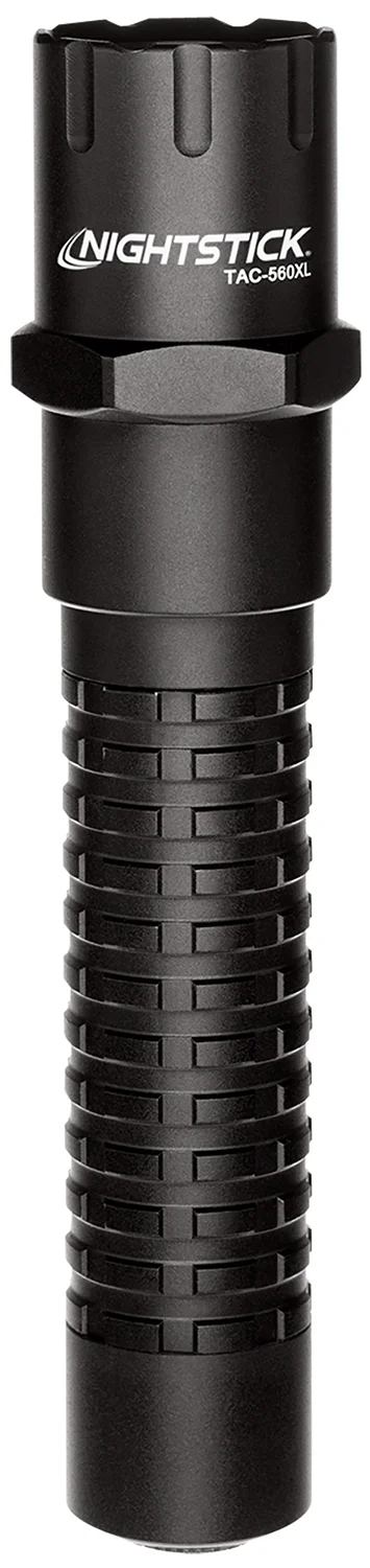 Nightstick TAC560XL Metal Multi-Function Tactical Flashlight-Rechargeable Matte Black 140/350/800 Lumens White LED