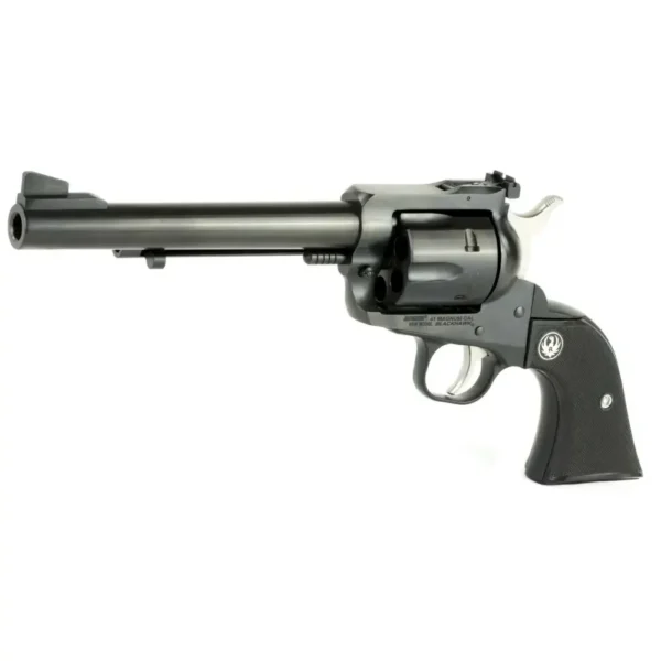 RUGER NEW MODEL BLACKHAWK REV 41 REM MAG 6.5" BLK GRP BLUED