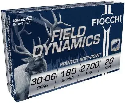FIOCCHI 30/06SPFLD 180G PSP 20/200RDS