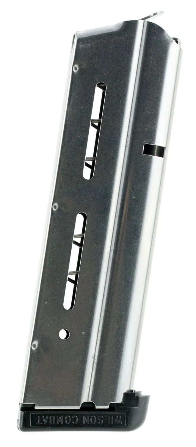 Wilson Combat 47FX 1911 9rd Detachable w/ Standard Floor Plate 40 S&W Stainless Steel