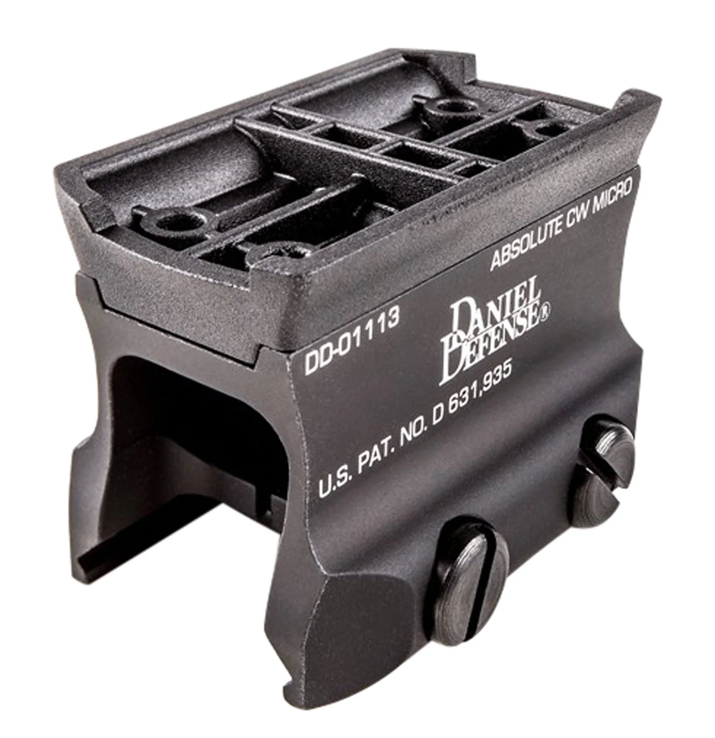 Daniel Defense 0304518025 Micro Mount Black Anodized
