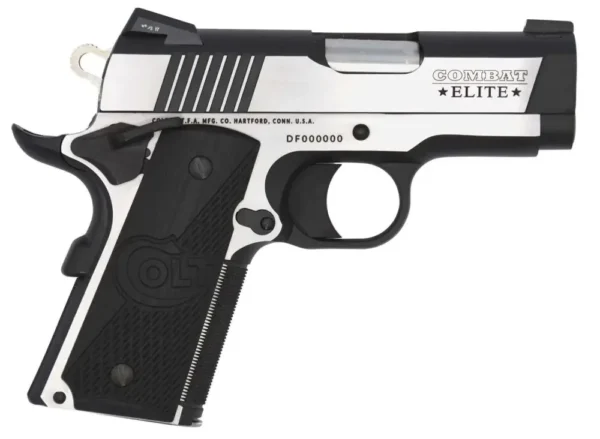 COLT 1911 COMBAT ELITE DEFENDER 9MM 3" TWO TONE