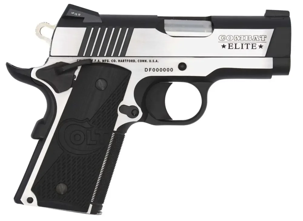 COLT 1911 COMBAT ELITE DEFENDER 9MM 3" TWO TONE - Image 2