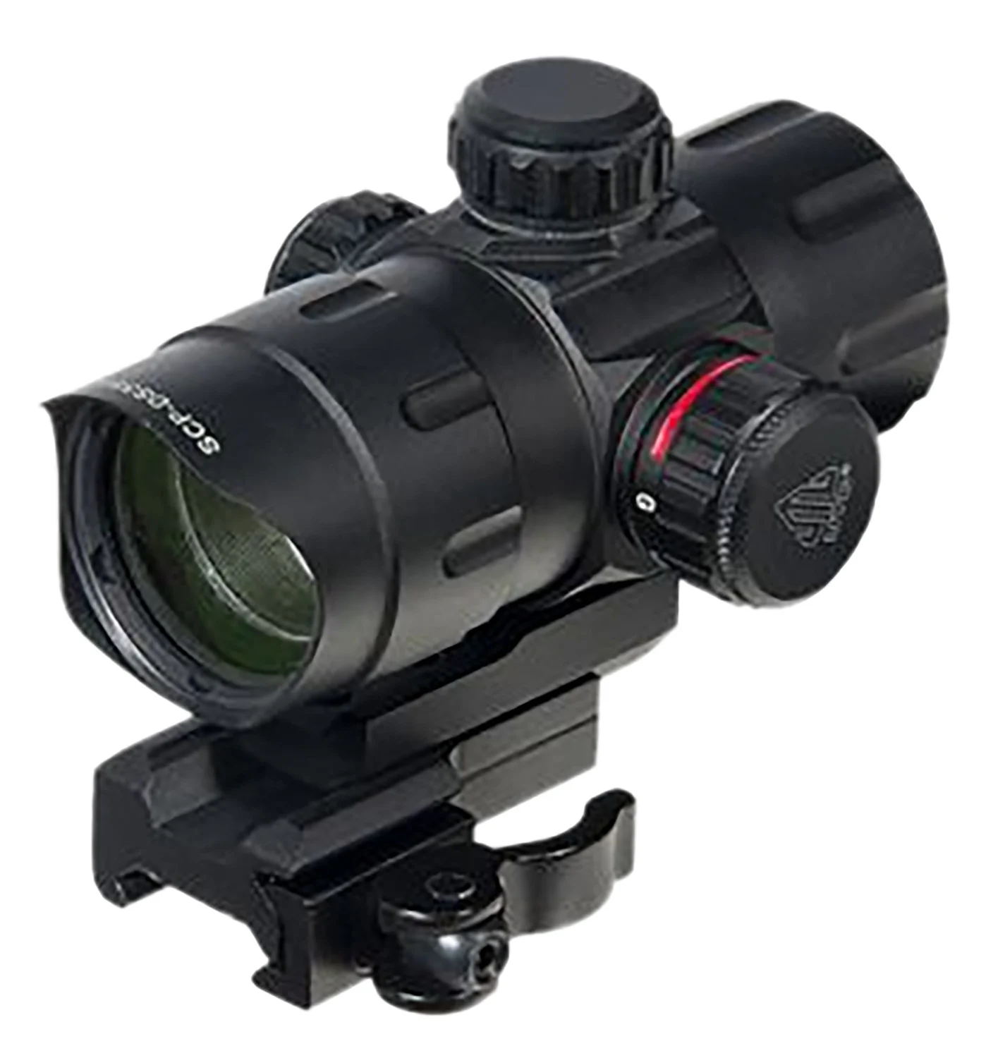 UTG SCPDS3840W ITA Black Anoidized 1x 38mm Tube 4 MOA Red/Green CBQ Dot Reticle