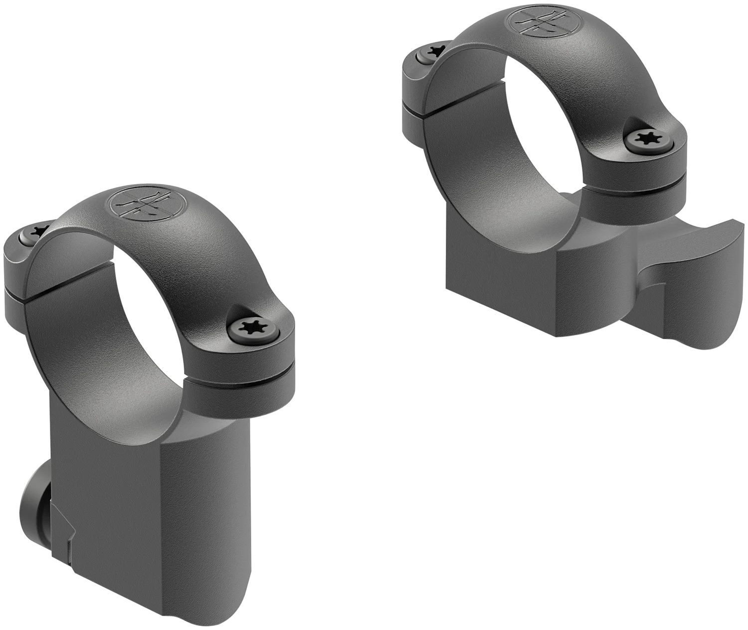 Leupold 52302 Ringmounts Matte Black Ruger M77 1" Extended Super High