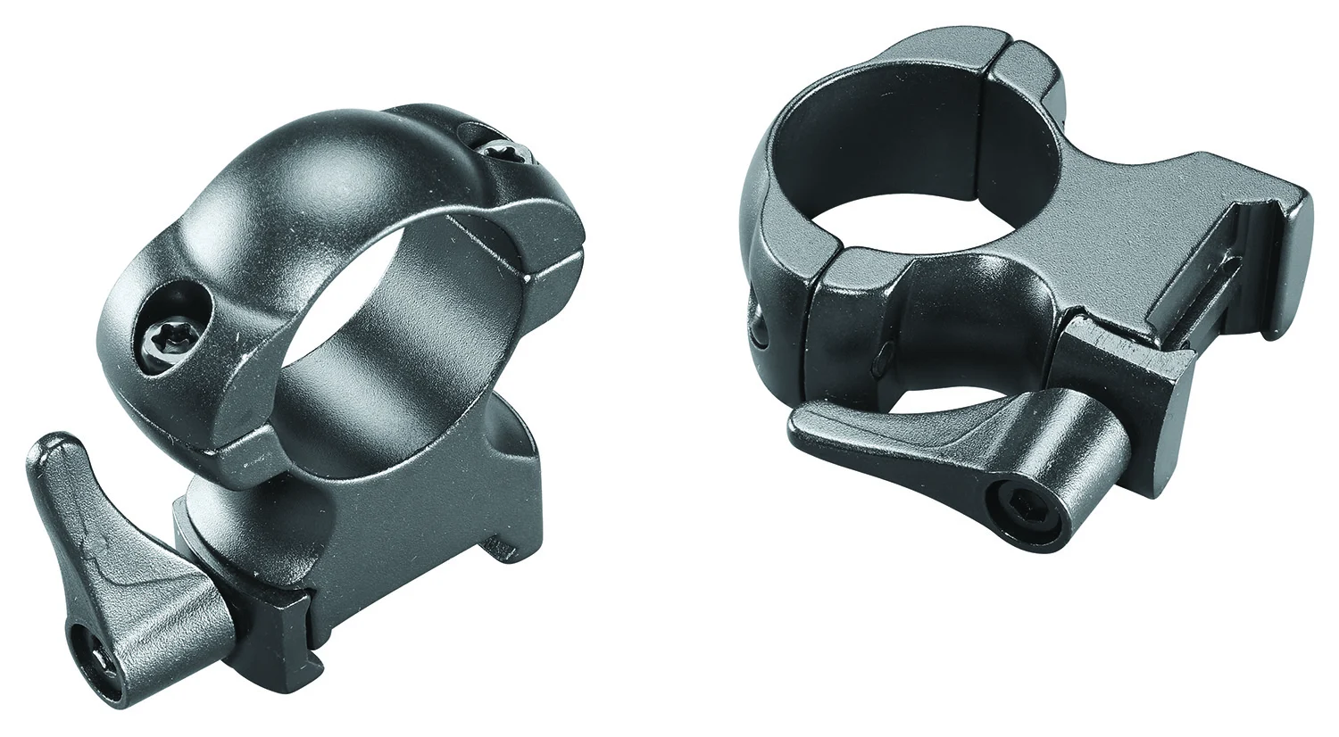 Weaver Mounts 49327 Lever Lok Matte Black 1" Extra High