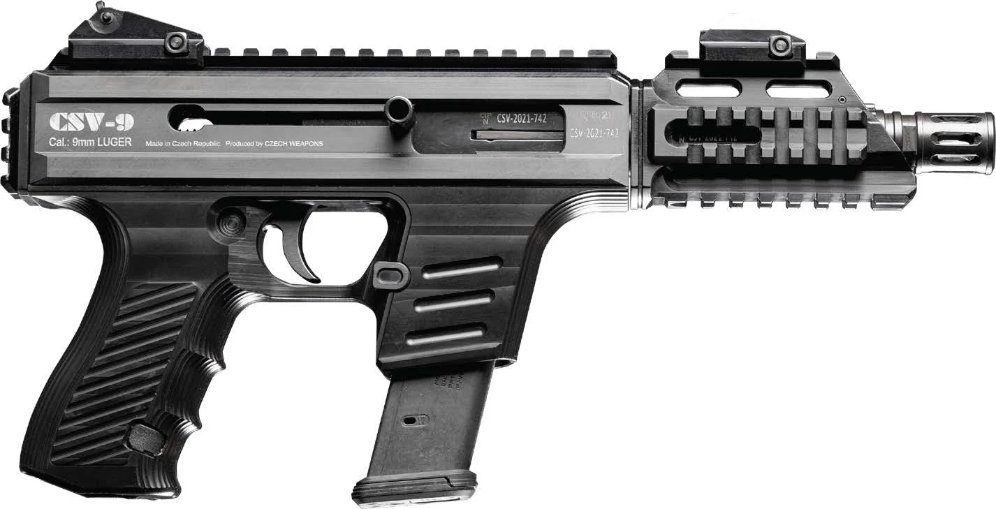 4PEAKS CZECH WEAPONS CSV-9 9MM 4.75 BLK 15RD
