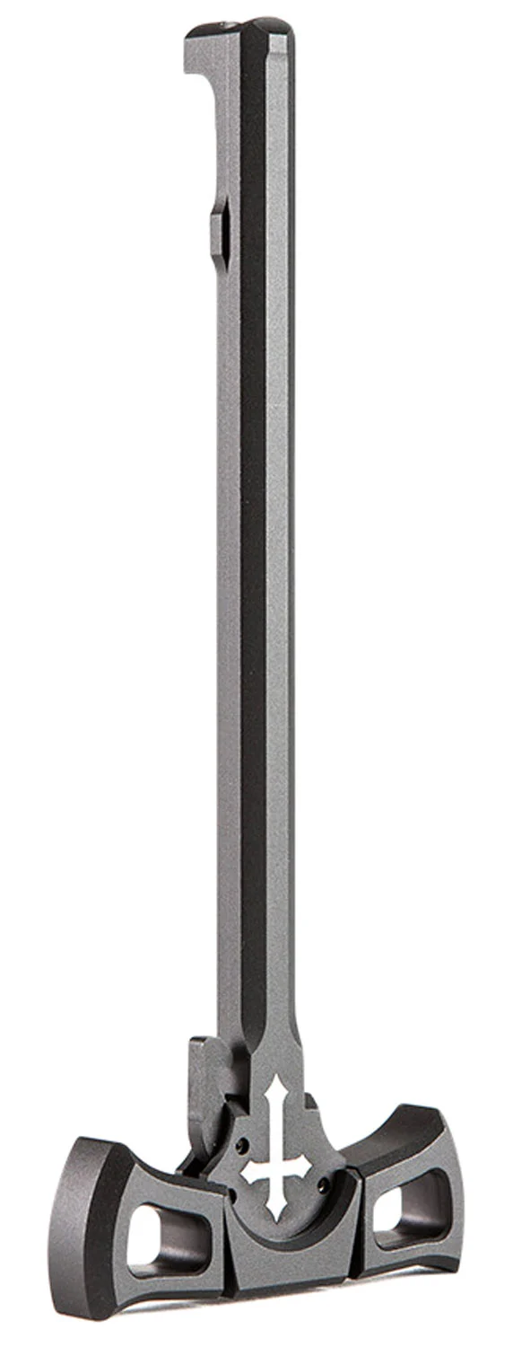 Patriot Ordnance Factory 00850 Tomahawk Charging Handle AR-10 Black Anodized Aluminum, Ambidextrous