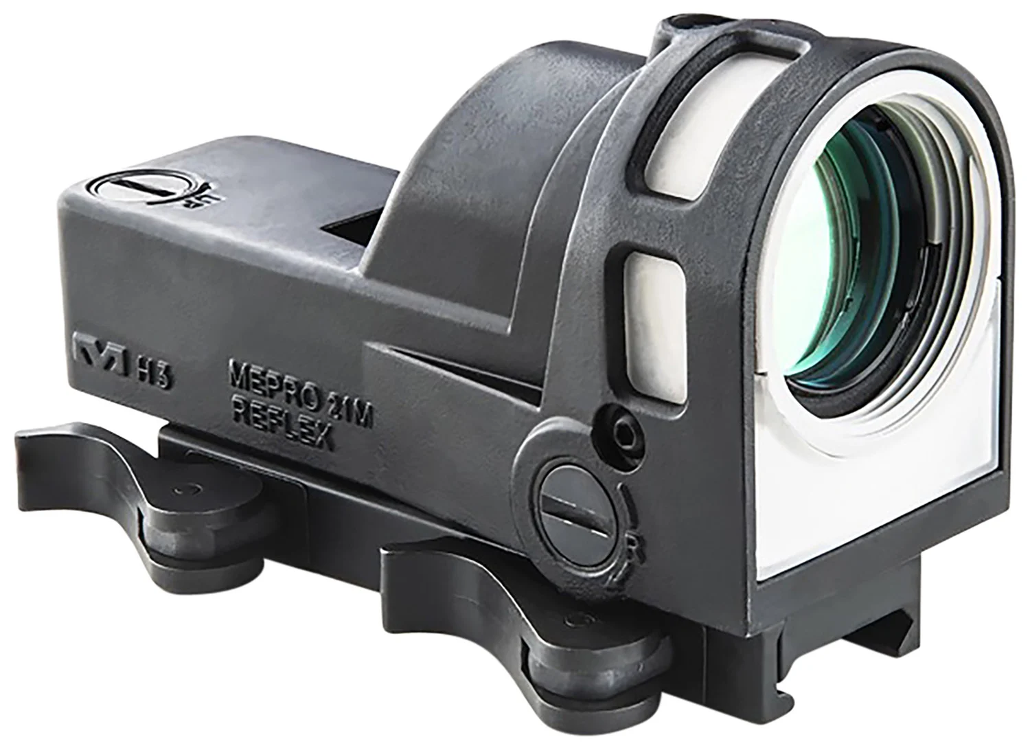 Meprolight USA 626110 M21 Black 1x 30 mm 4.3 MOA Dot Bullseye Reticle