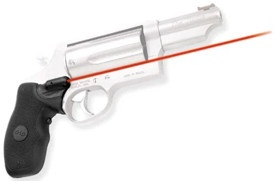 Crimson Trace 0124501 Lasergrips Fits Taurus Judge/Tracker, Red Laser Black Polymer