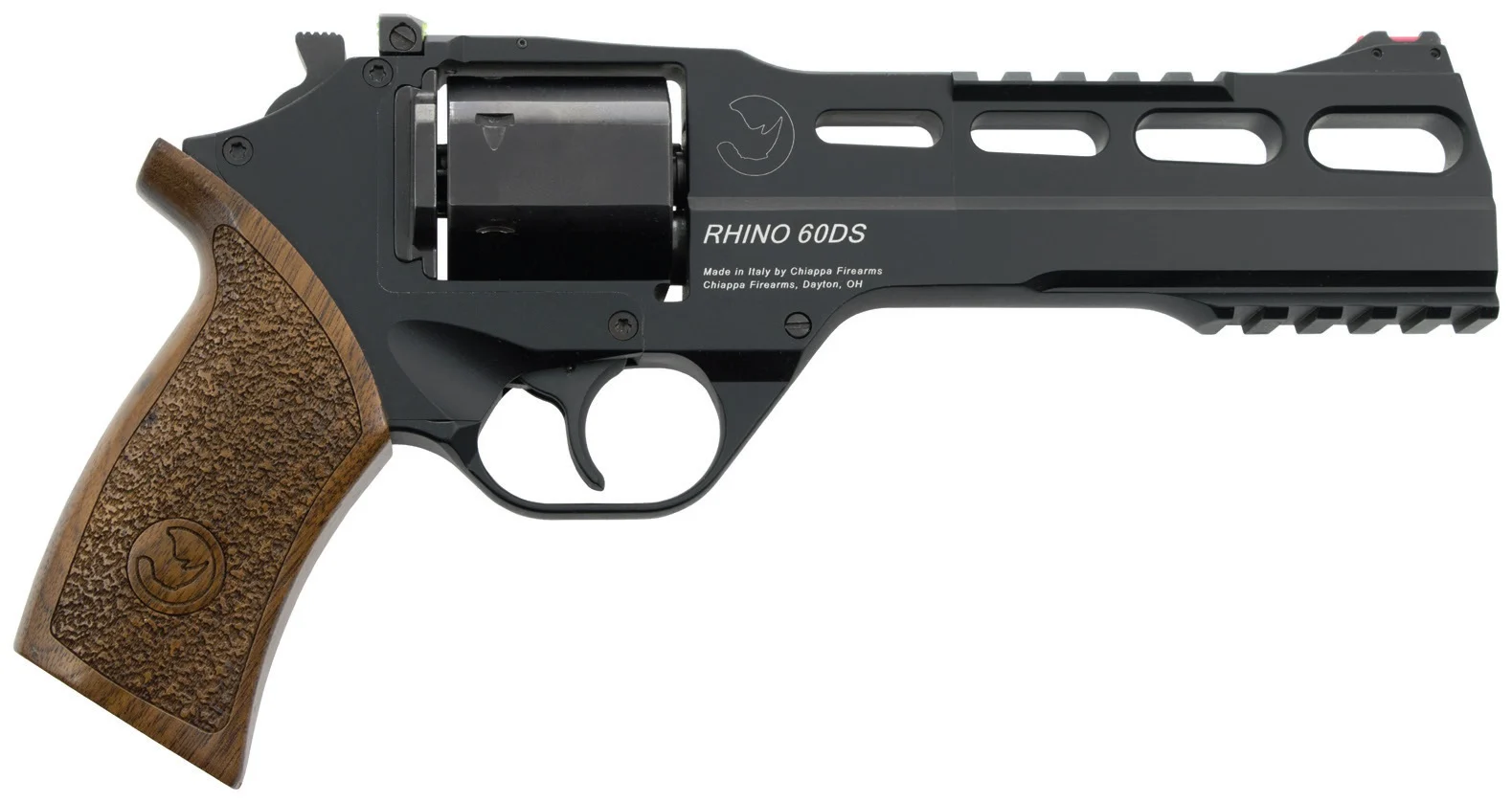 CHIAPPA FIREARMS RHINO 60DS 10MM 6" BLK ADJ SAO