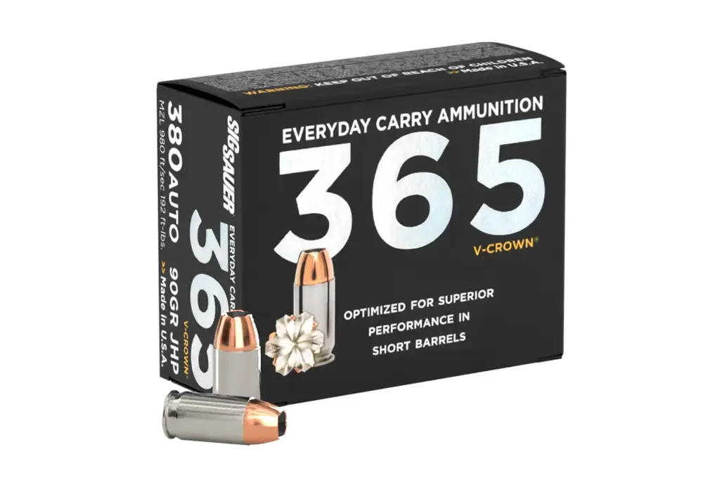 SIG SAUER V-CROWN 365 380ACP 365 JHP 20RD BX 200RD CASE - Image 4