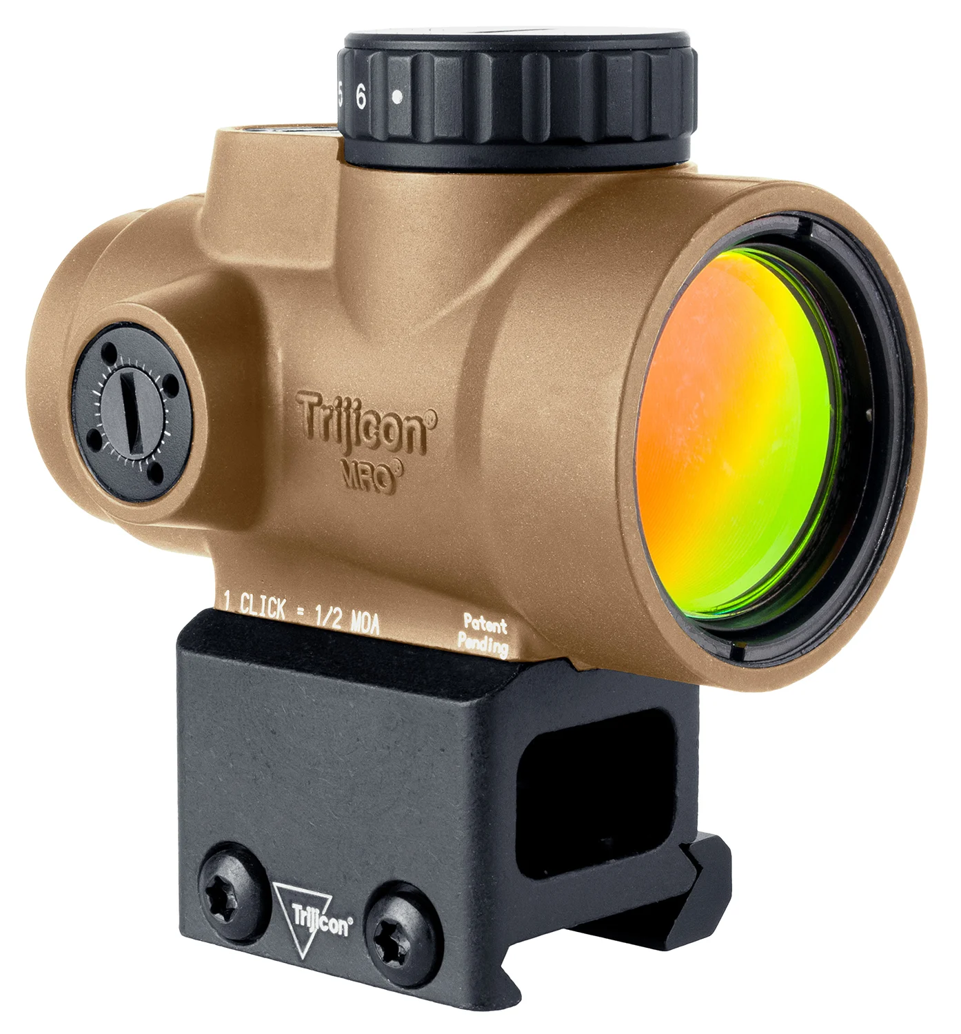 TRIJICON MRO SD 1X25 2MOA COYOTE MID MT