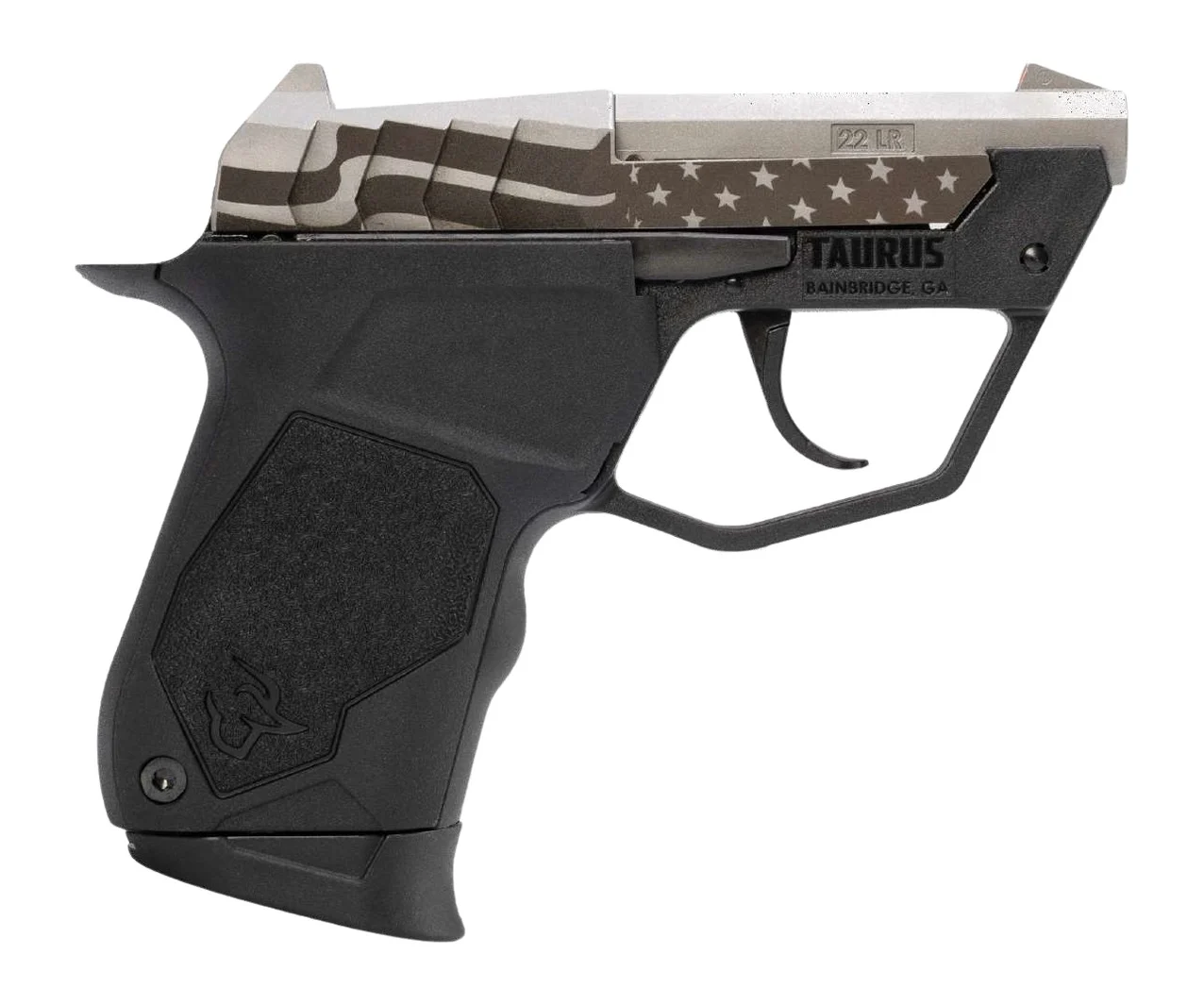 TAURUS 22TUC 22LR BLK/FLAG 2.5" 9+1