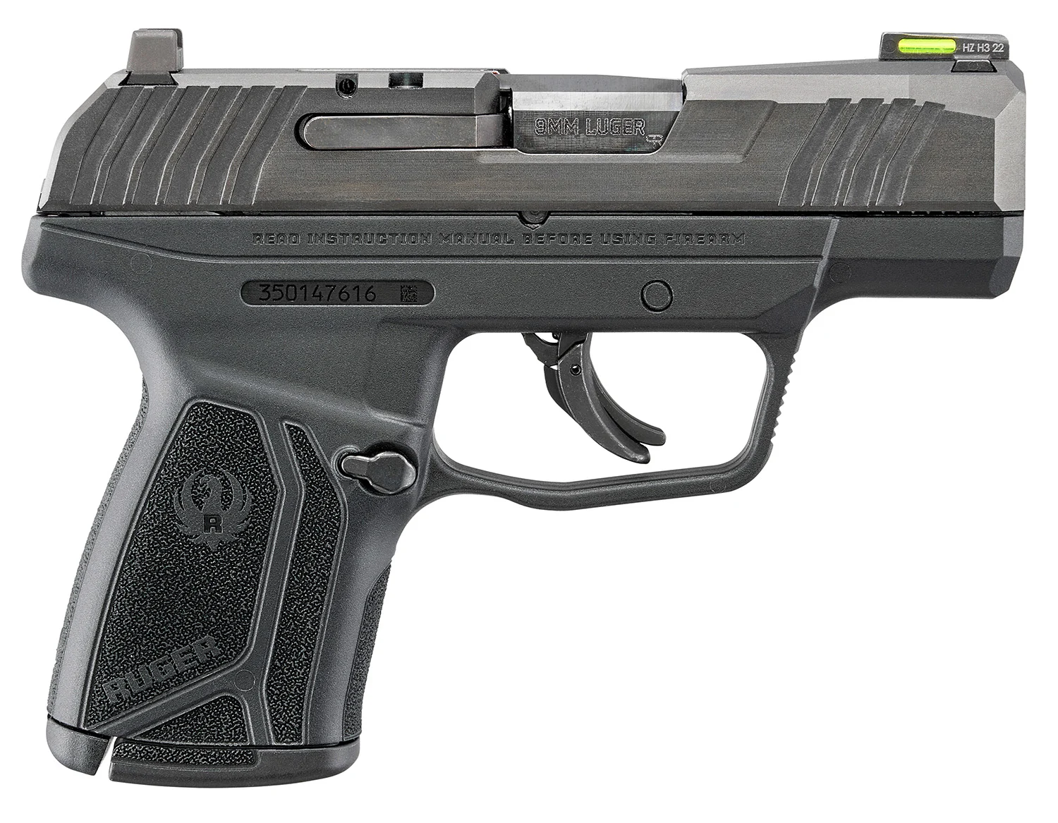 RUGER MAX-9 9MM BK/BK 10+1 AS MS CA