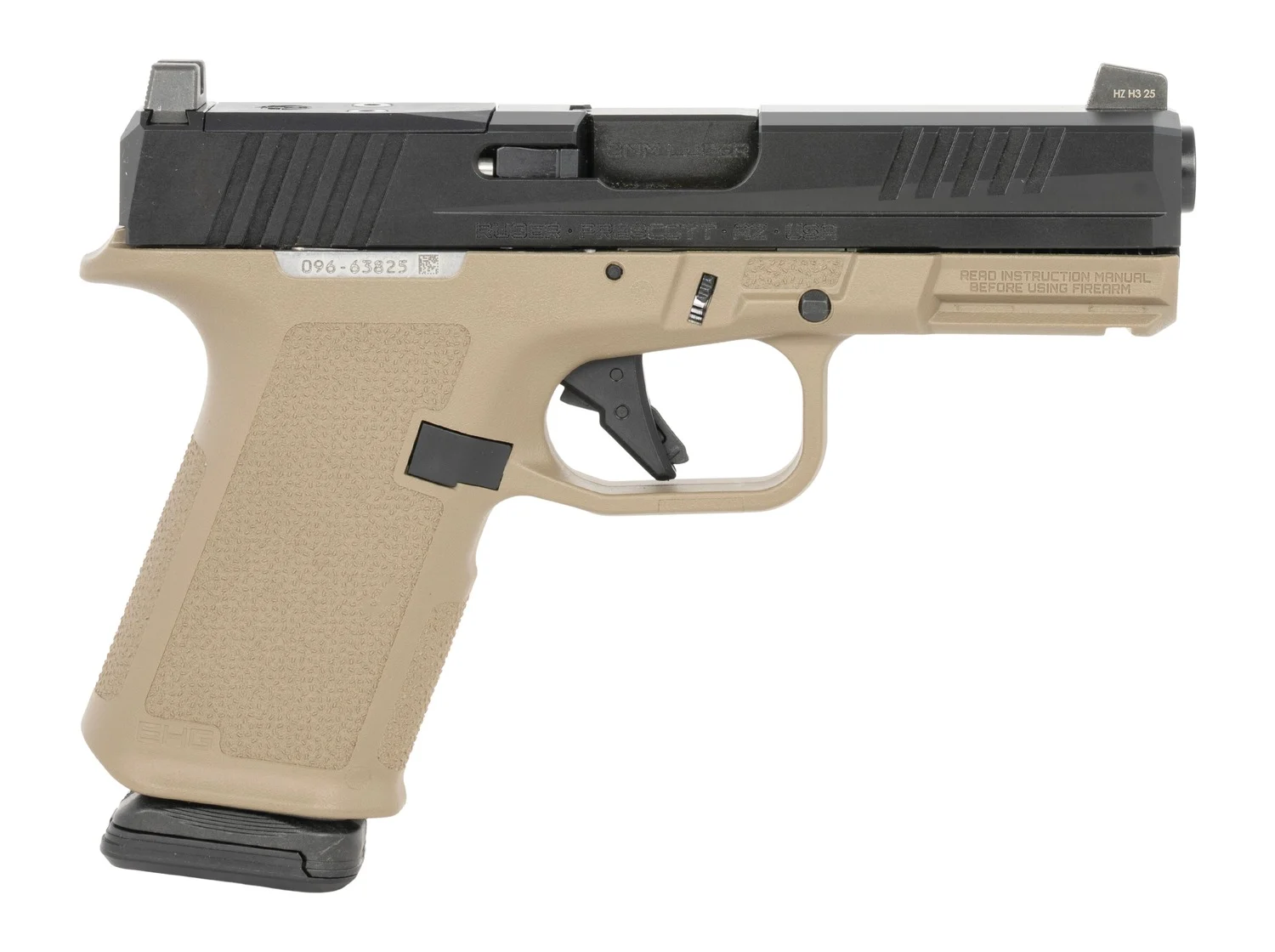 RUGER RXM 9MM BLK/FDE 15+1 4" AS