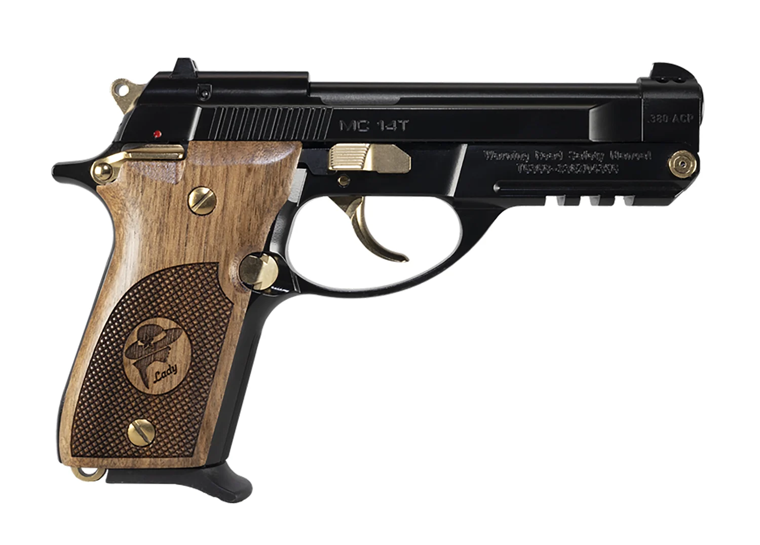 EAA CORP MC14T LADY 380ACP BK/GLD NC