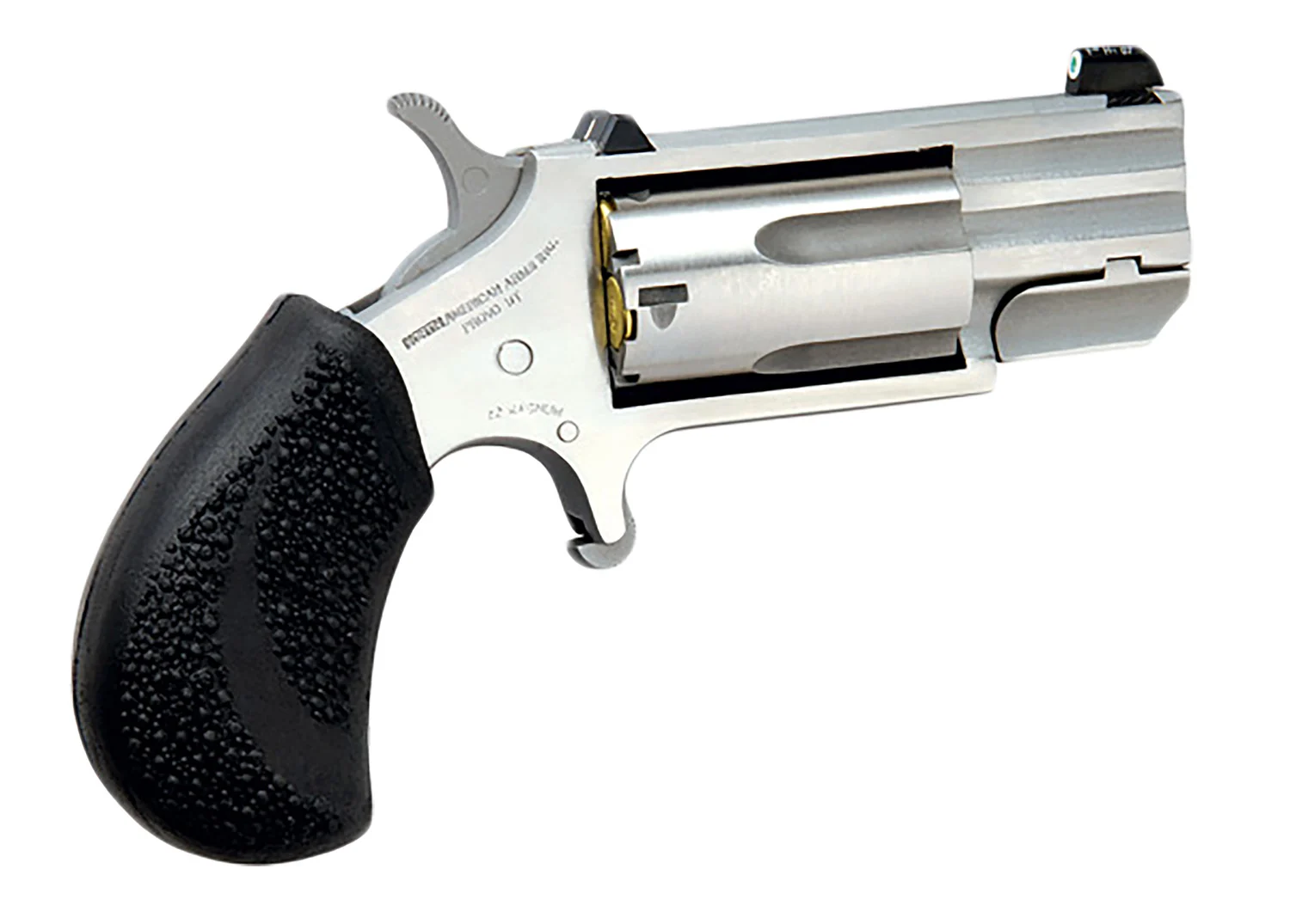 NORTH AMERICAN ARMS PUG 22MAG REV 1" SS TRITIUM