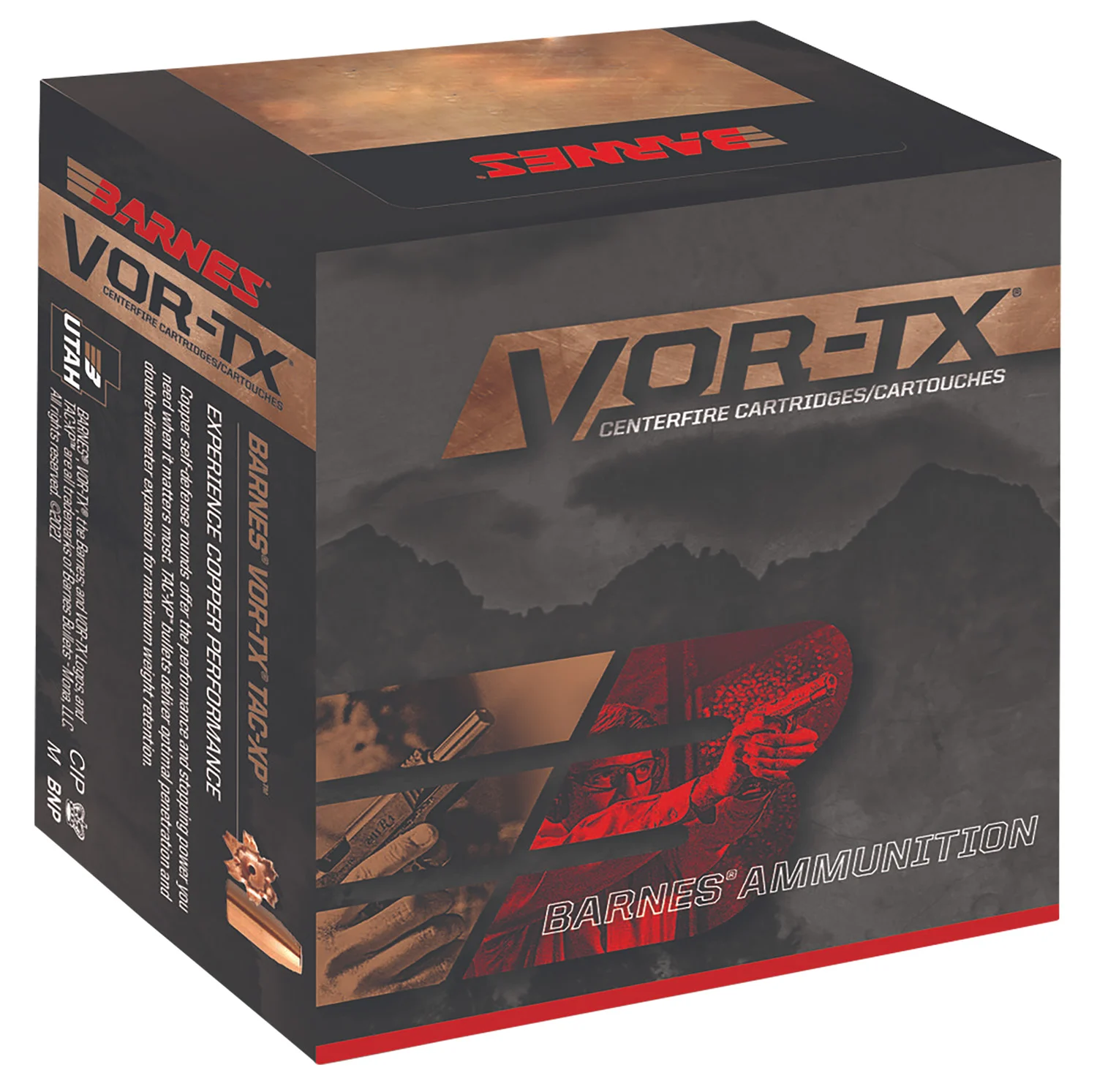 Barnes Bullets 21545 VOR-TX Handgun 44Rem Mag 225gr Barnes 20 Per Box/10 Case