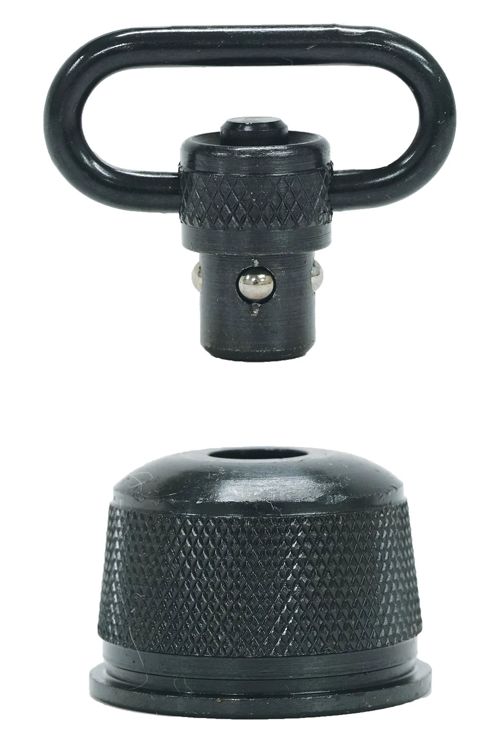 GrovTec US Inc GTSW296 Mag Cap Shotgun 1" Push Button Black Oxide Remington 870 Express 12 Gauge Steel