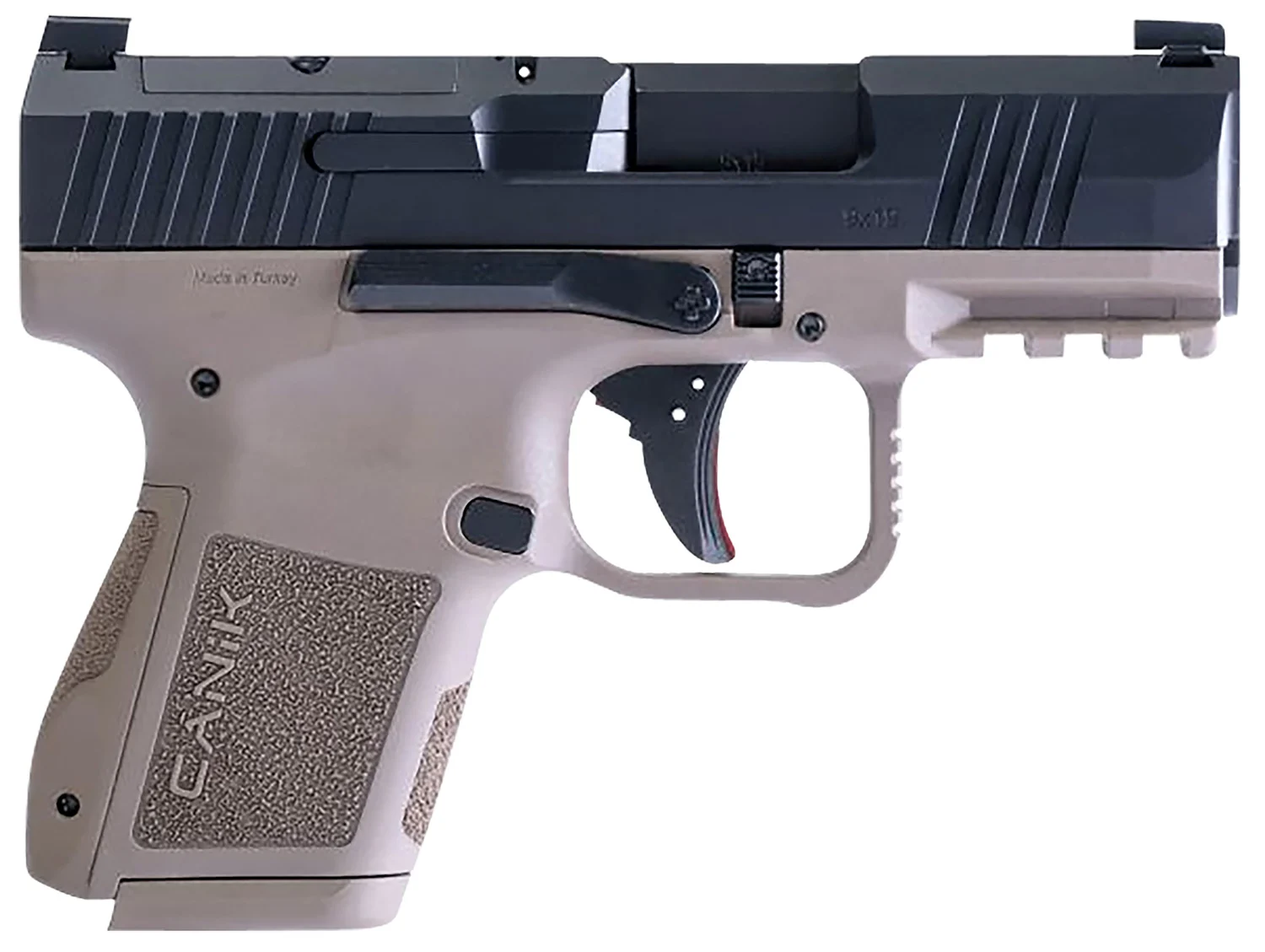 CANIK METE MC9 9MM BLK/FDE 15+1