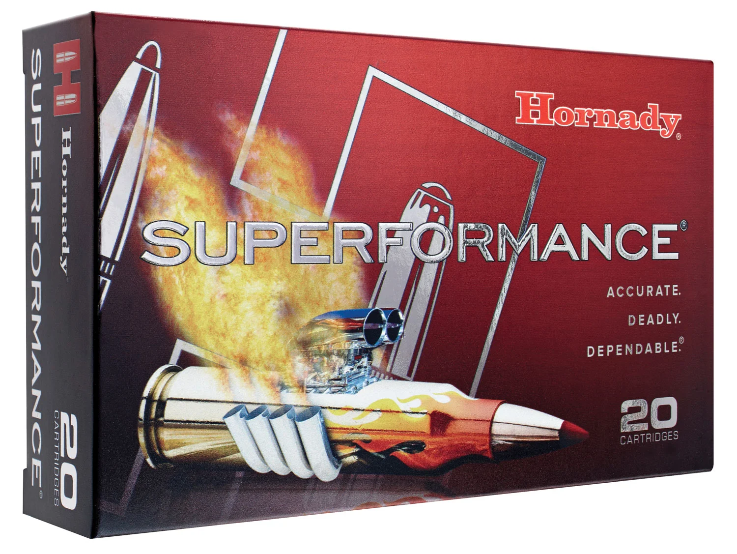 Hornady 82221 Superformance 300Savage 150gr Super Shock Tip 20 Per Box/10 Case