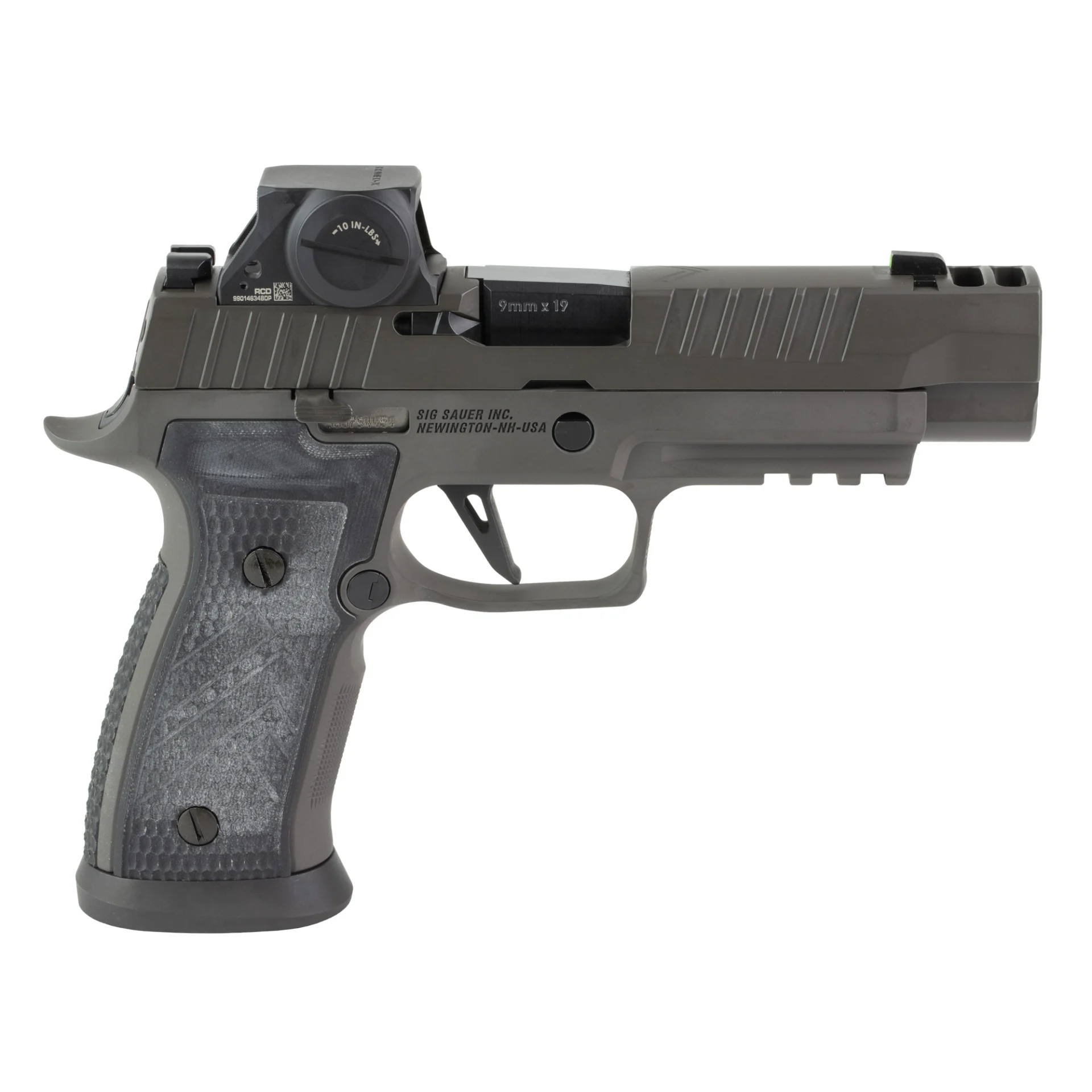 SIG SAUER P320 AXG LEGION 3.9" RX 10+1