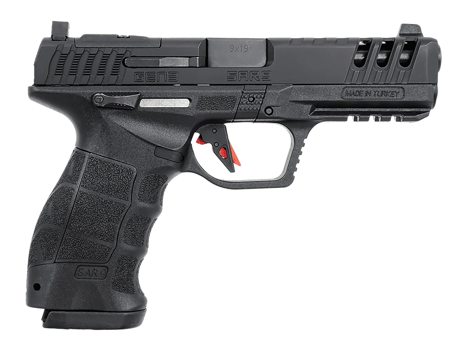 SAR FIREARMS SAR9 GEN3 9MM BLK 4.4" 17+1