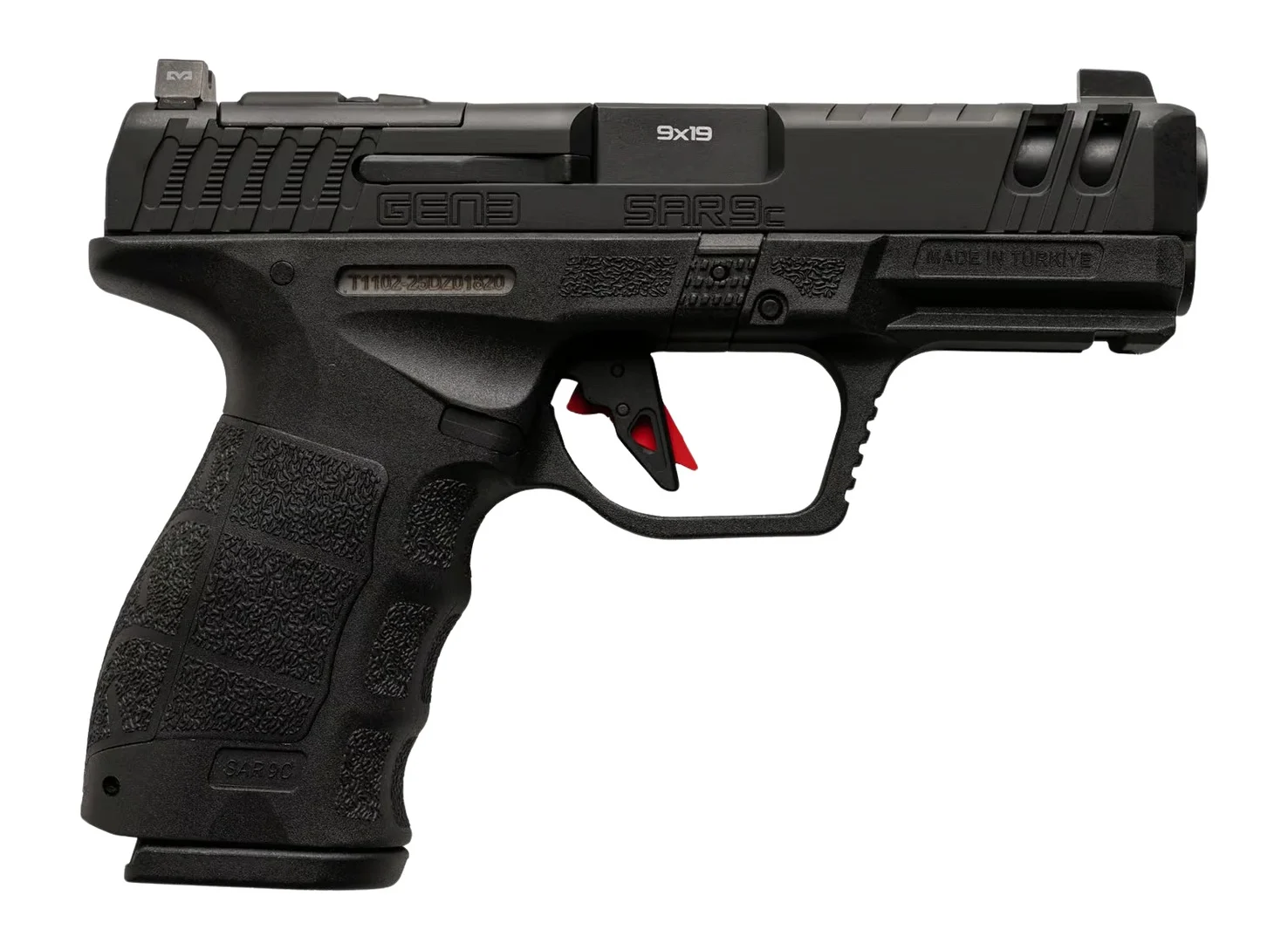 SAR FIREARMS SAR9 CMPT GEN3 9MM BLK 4" 10+1