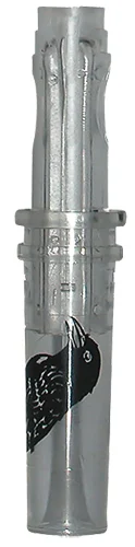 Haydel's Game Calls TC87 Triple Tone Open Call Crow/Hawk Sounds Attract Turkeys, Clear Acrylic