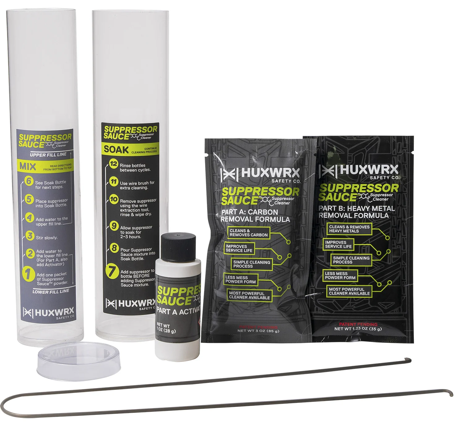 HUXWRX SUPPRESSOR SAUCE CLEANING KIT