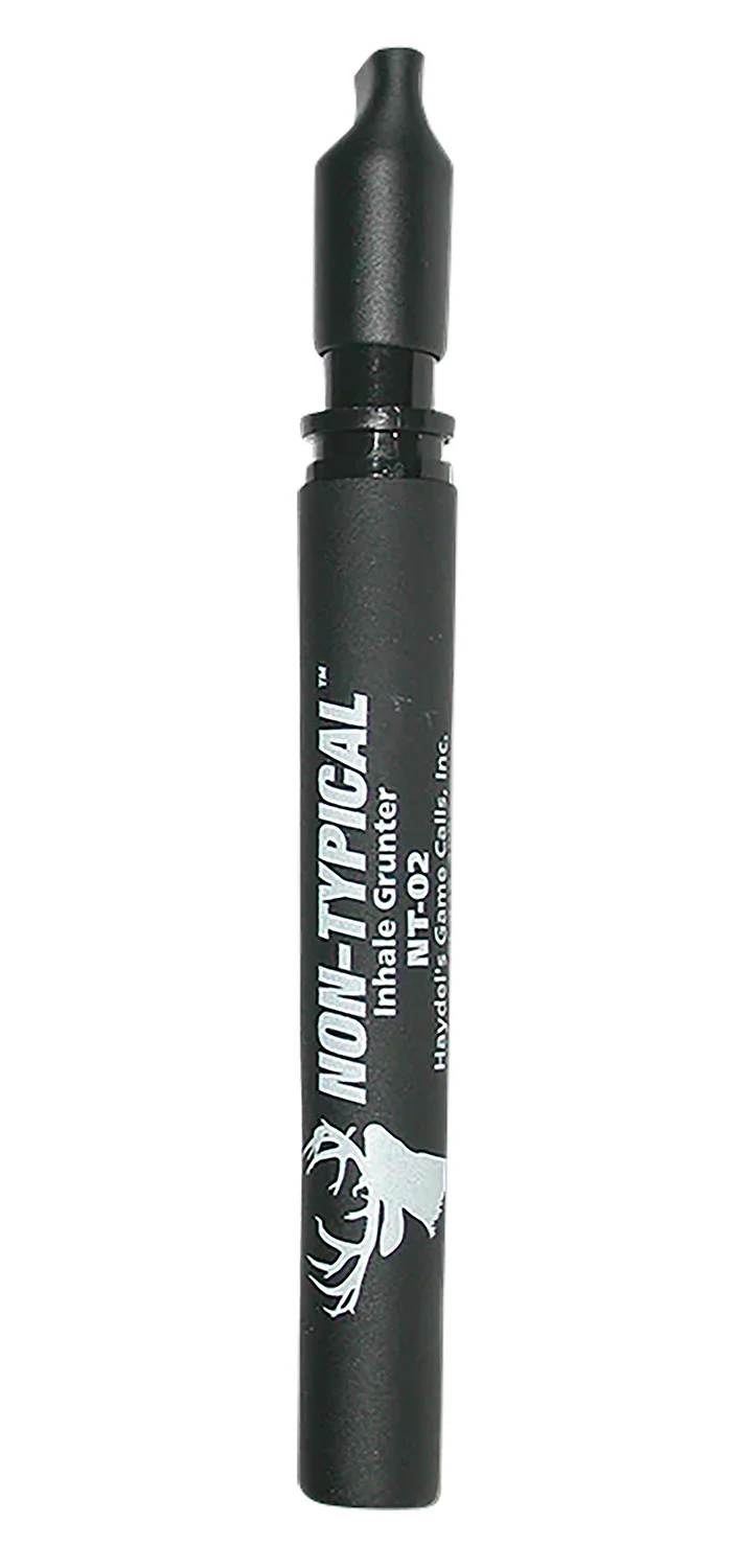 Haydel's Game Calls NT02 Non-Typical Grunter Call Attracts Deer Black Rubber