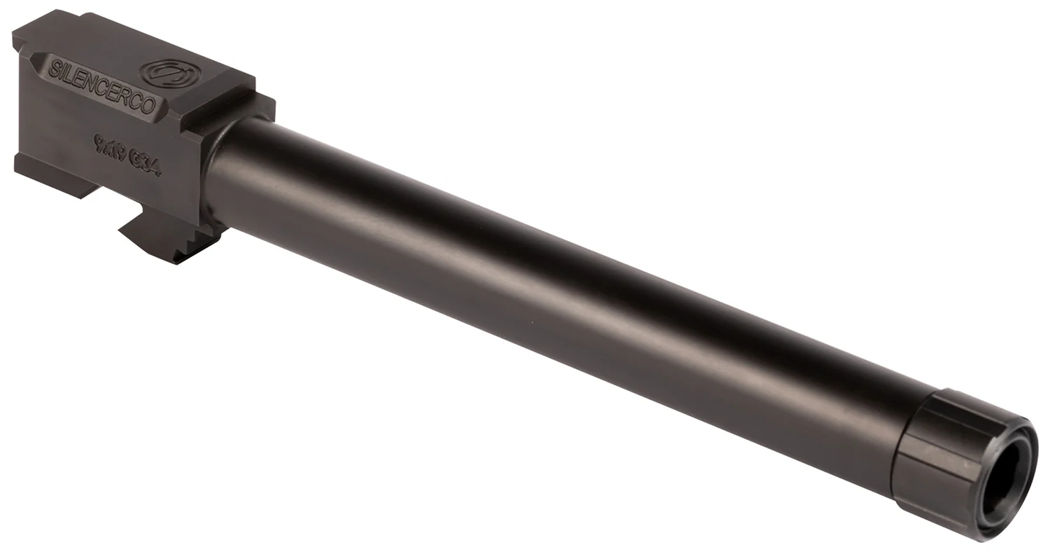 SILENCERCO BARREL GLOCK 34 9MM 1/2X28