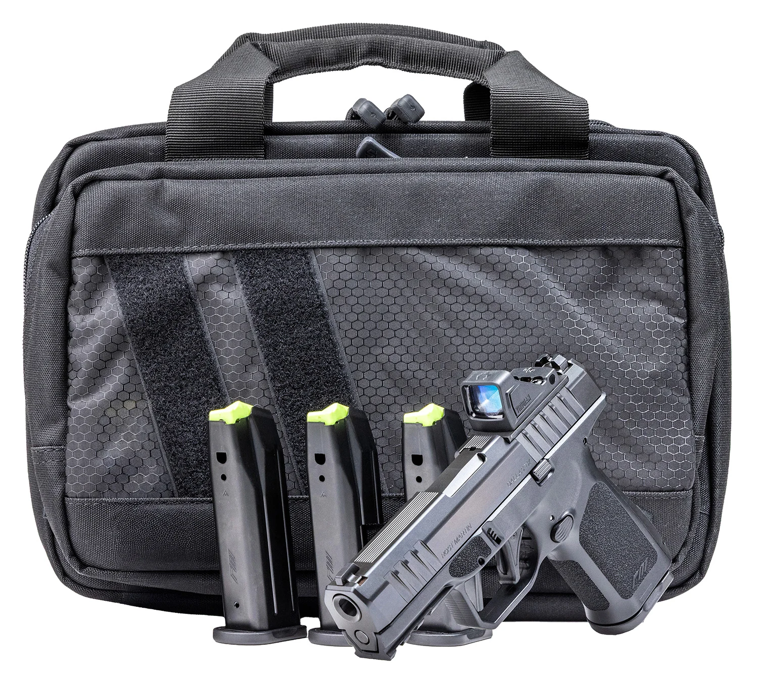 ROST MARTIN RM1C 9MM 10+1 BLK 4" BNDL CA