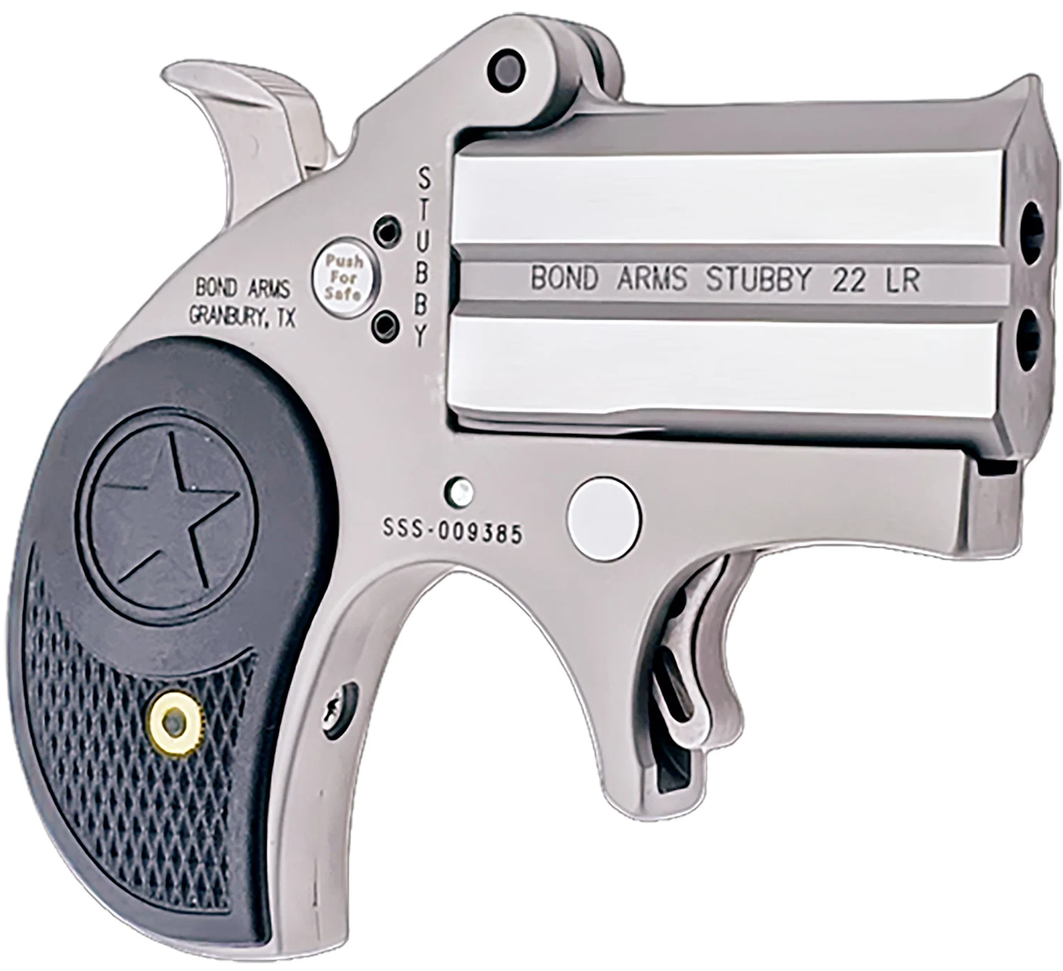 BOND ARMS STUBBY 22LR SS 2.2" FS