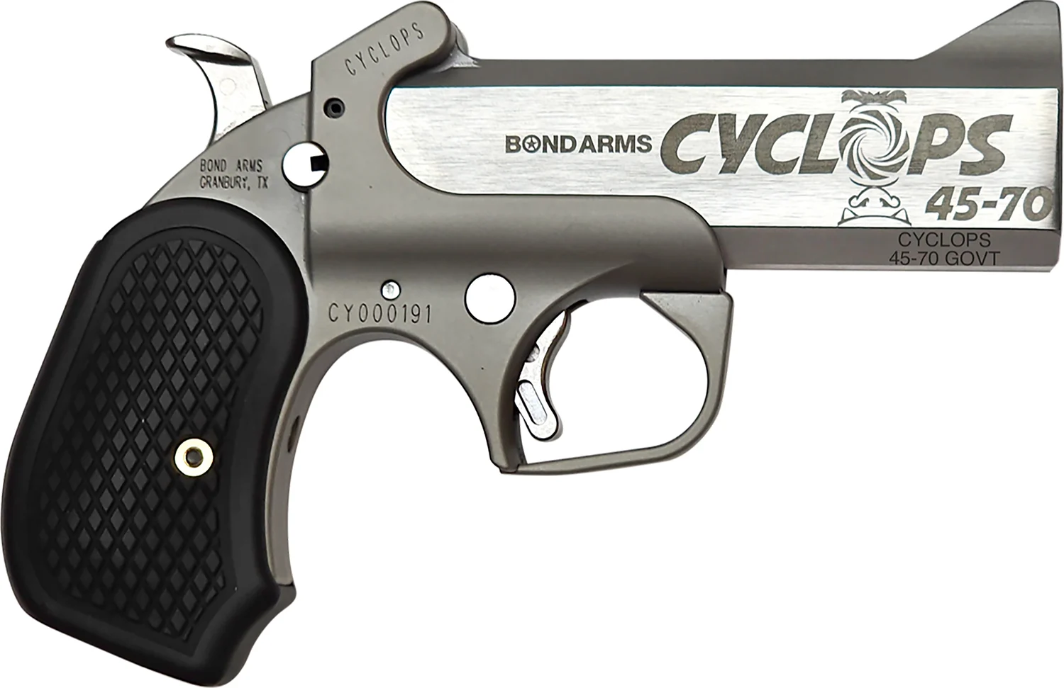 BOND ARMS CYCLOPS 45-70 SS 4.27" FS