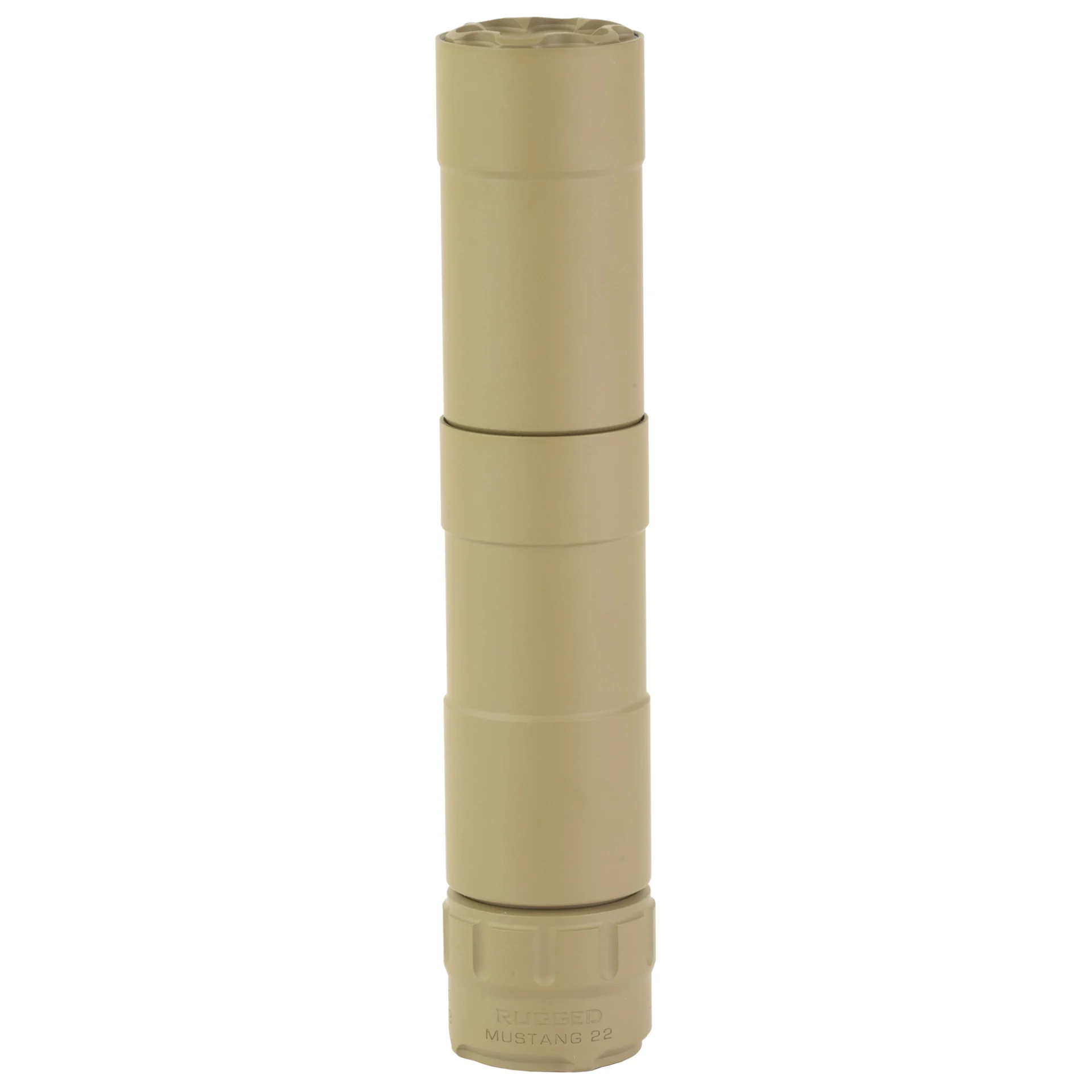 RUGGED SUPPRESSORS MUSTANG22 22LR SILENCER FDE
