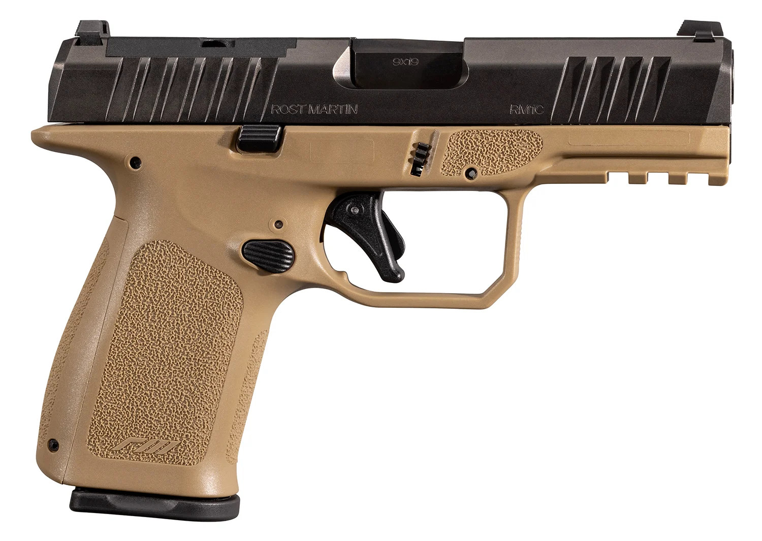 ROST MARTIN RM1C 9MM 10+1 BLK/FDE 4" CA