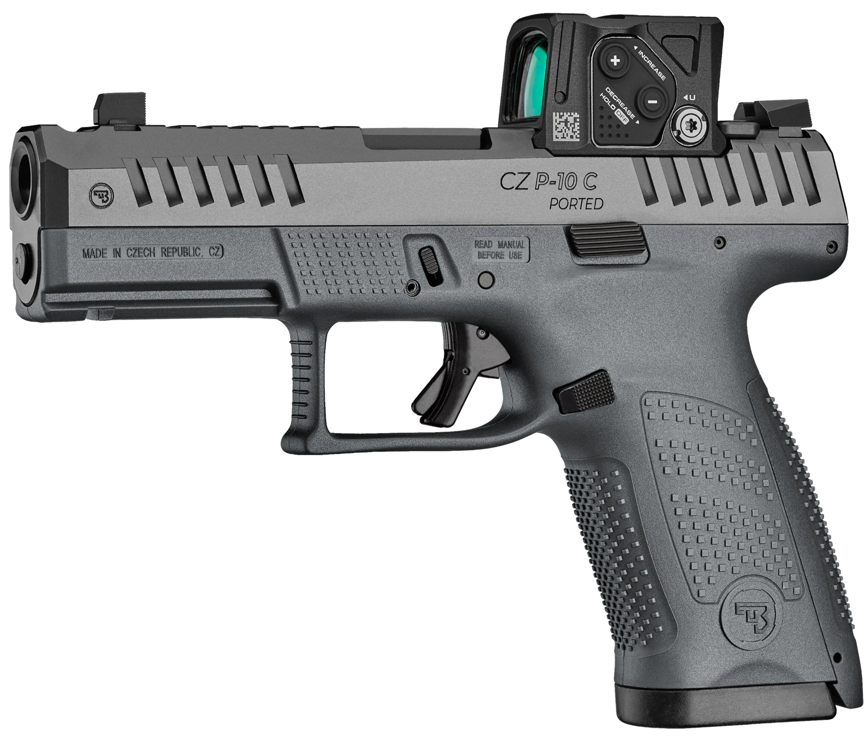 CZ P-10 C 9MM BLK 15+1 COA PORTED
