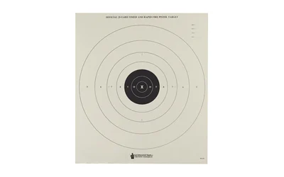 ACTION TGT BULLSEYE PAPER 100PK