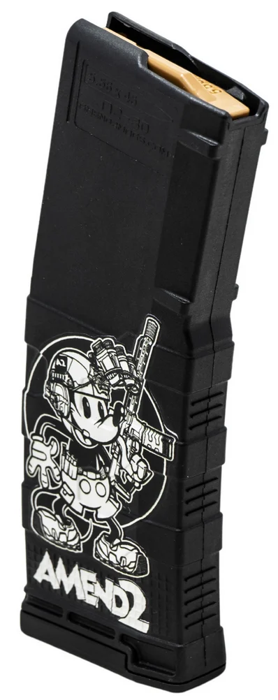 AMEND2 MAG AR15 5.56 BLK STEAM BOAT WILLIE 30RD