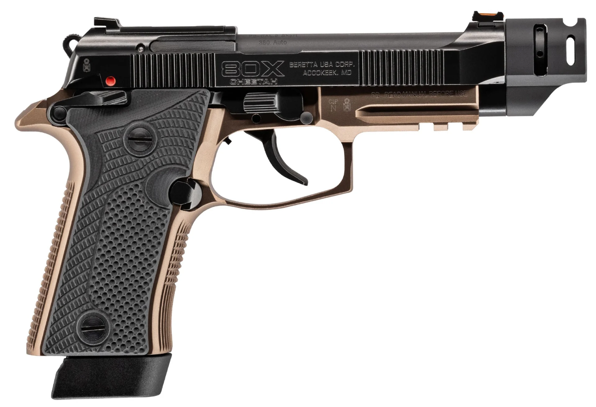 BER 80X CHEETAH TACTICAL 380ACP 4.4 15RD URBAN